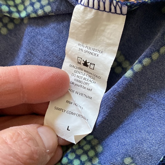 LulaRoe azure skirt size large - Picture 4 of 5